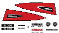 1970 Yamaha Decal Set