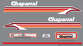 1973 Chaparral Regular Decal Set