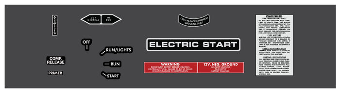 1973 Evinrude Norseman Assorted Decals