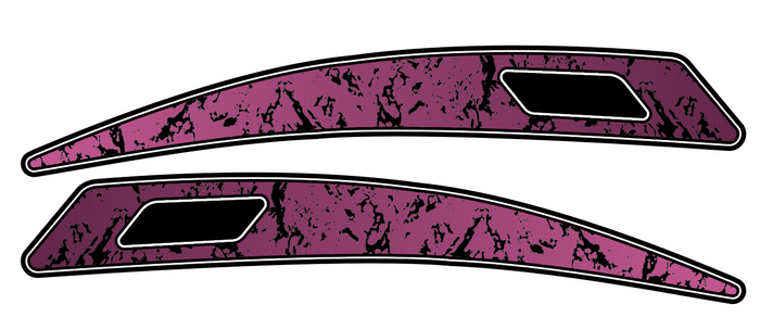1974 Arctic Cat Cheetah / Panther Side Hood Decals