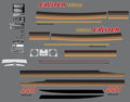 1980 Yamaha Exciter 440 Decal Set