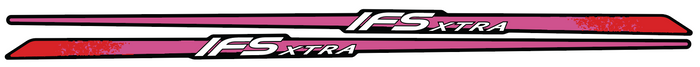 1996 Polaris Indy SP Ultra Trailing Arm Decals