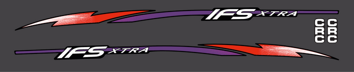 1997 Polaris XC 600 Trailing Arm Decals