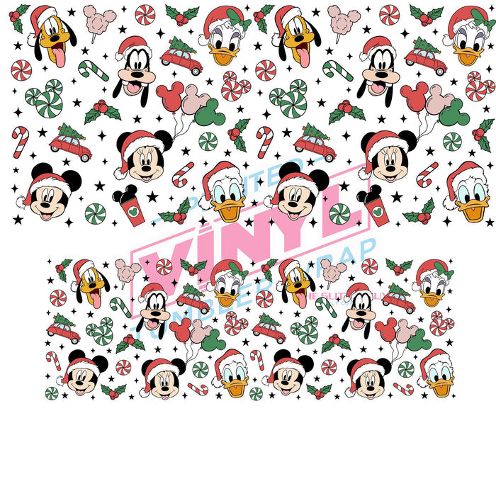 40 oz Tumbler Wrap - UVDTF Ink Transfers - Magical Christmas | UVDTF from The Glitter Guy