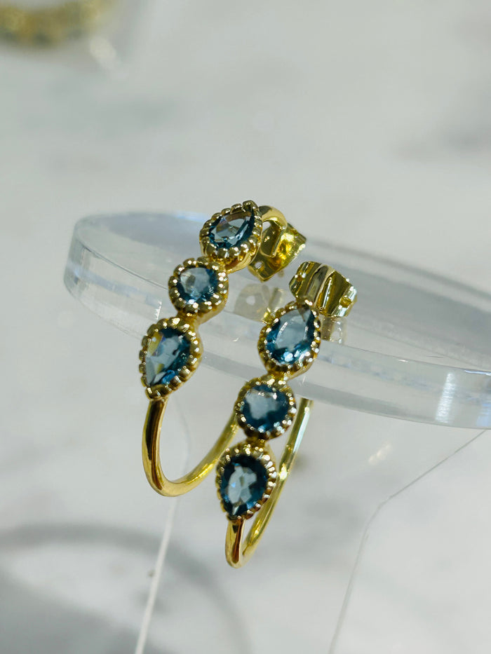 Oaklyn Hoop Earrings