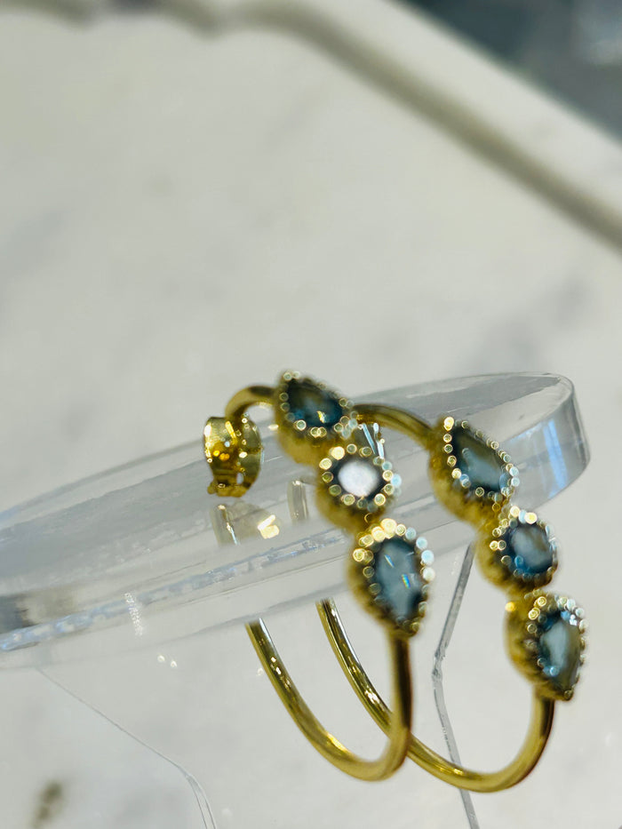 Oaklyn Hoop Earrings