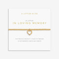 A Little 'In Loving Memory' Bracelet In Gold-Tone Plating