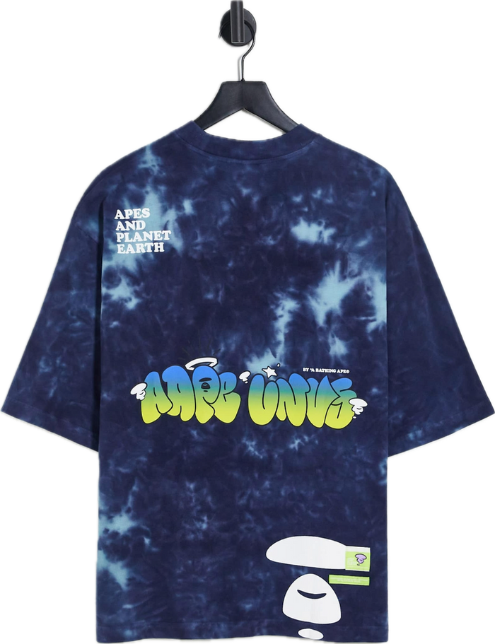 AAPE by A* Bathing Ape tie-dye with bubble print