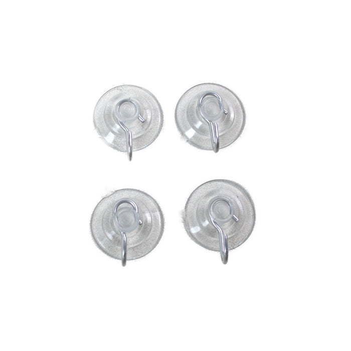 Adams RTO-059 Suction Cup 4 Pk, Clear