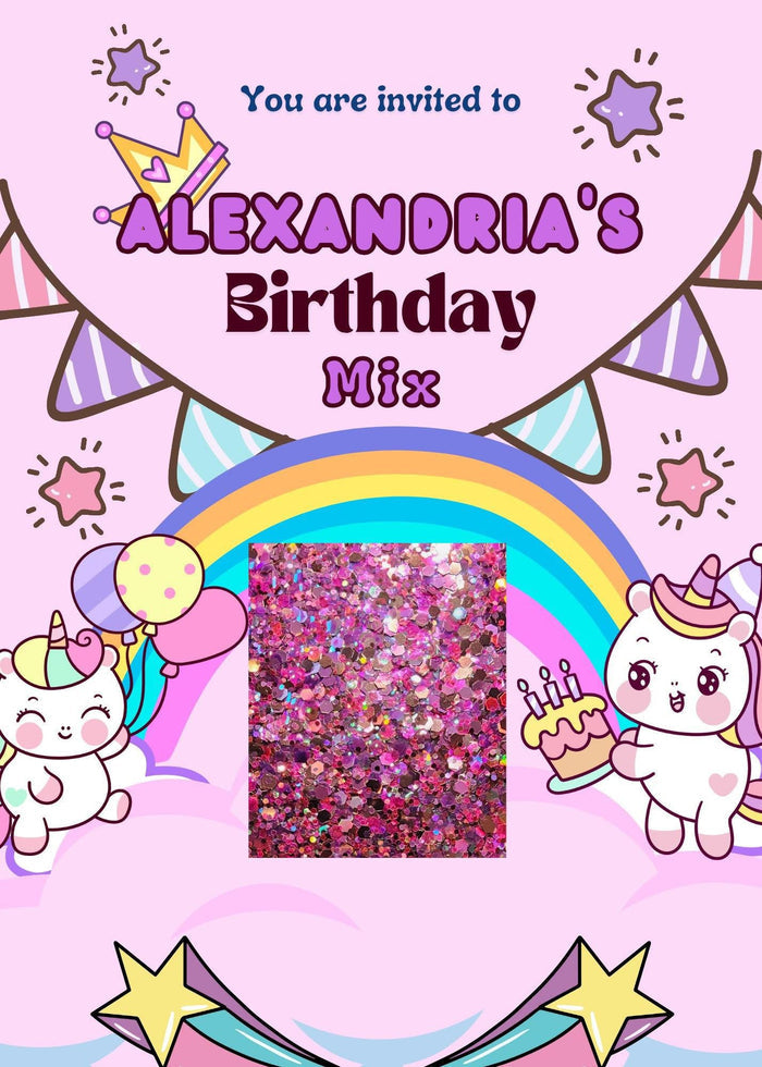 Alex's Birthday Mix | Fusion from The Glitter Guy
