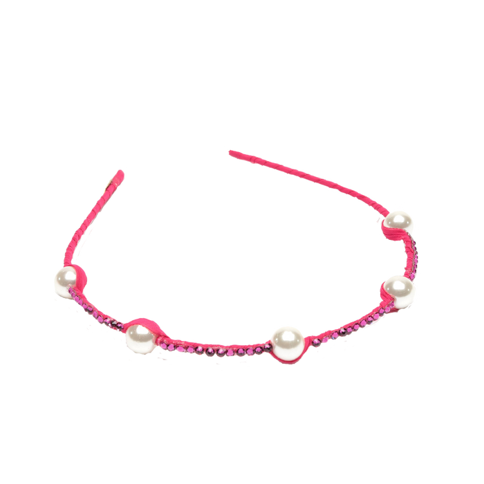 Alice Headband with Pearls