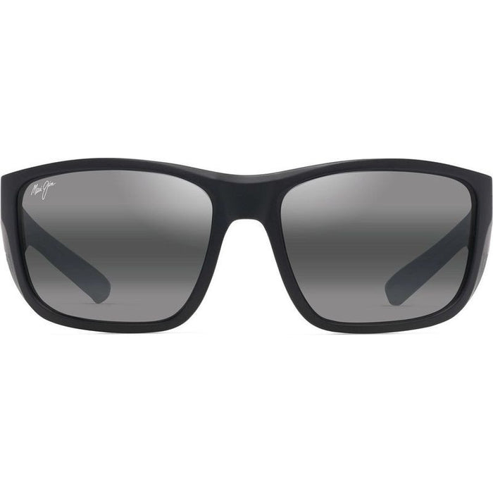 Amberjack, Matte Black and Black Rubber/Neutral Grey Polarised Glass Lenses