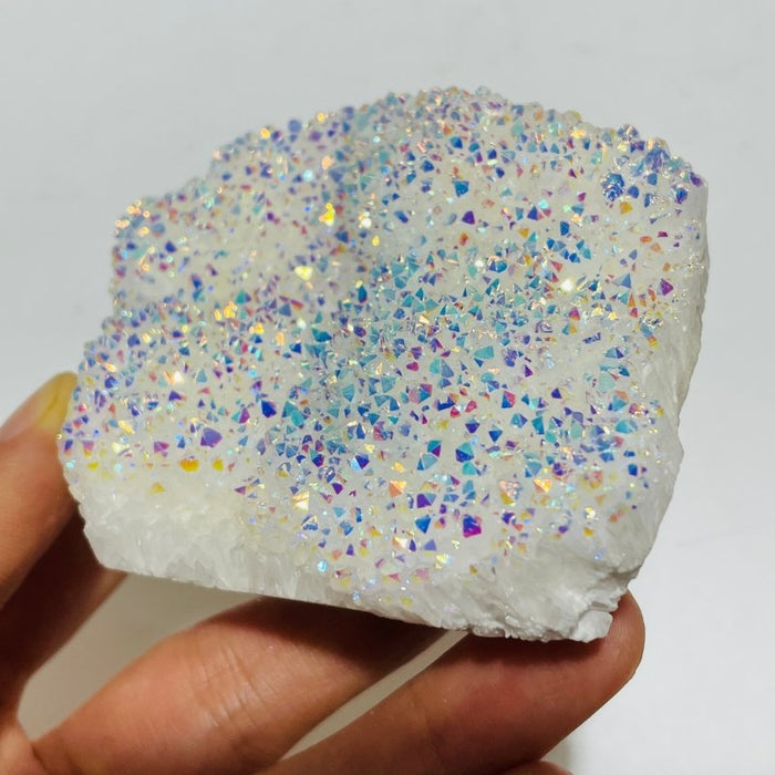 Angel Aura Spirit Quartz Crystal Cluster -Wholesale Crystals