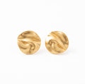 ANJEA Round Earrings - ASH MOLLIE STUDIO