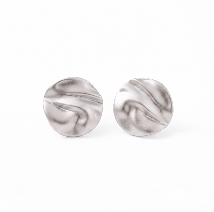 ANJEA Round Earrings - ASH MOLLIE STUDIO
