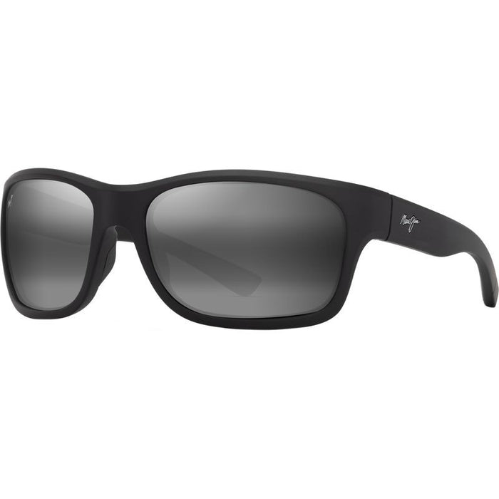 'Ano Nui, Matte Black/Neutral Grey Glass Polarised Lenses