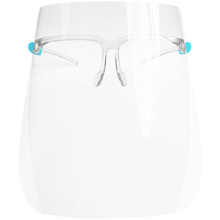 Anti - fog Face Shields with Glasses Frame Set for Men and Women to Protect Eyes and Face,12 Glasses and 12 Shields - Zol