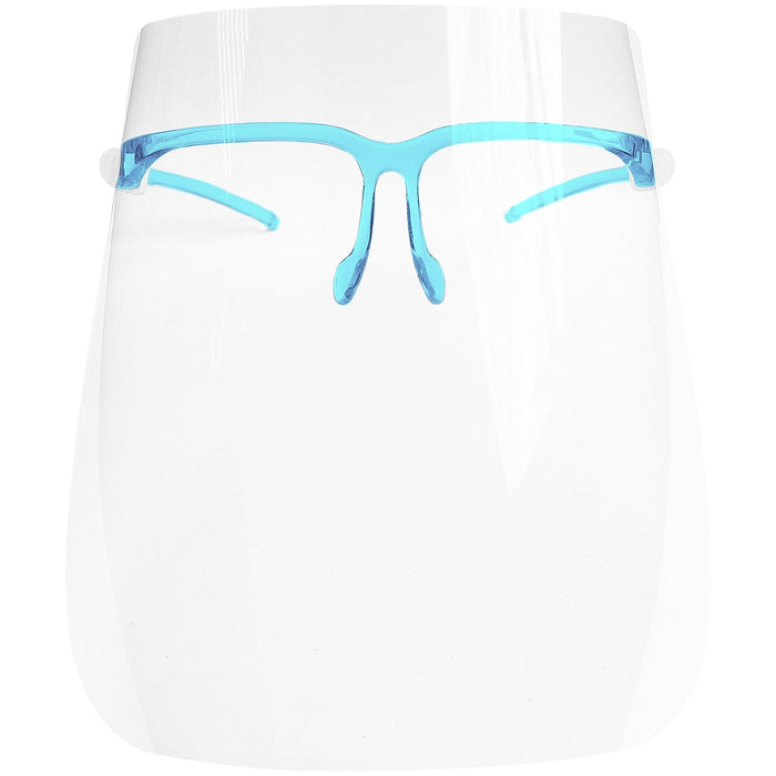 Anti - fog Face Shields with Glasses Frame Set for Men and Women to Protect Eyes and Face,12 Glasses and 12 Shields - Zol