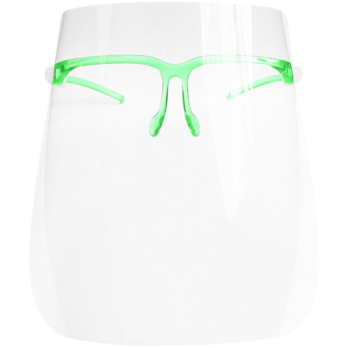 Anti - fog Face Shields with Glasses Frame Set for Men and Women to Protect Eyes and Face,12 Glasses and 12 Shields - Zol