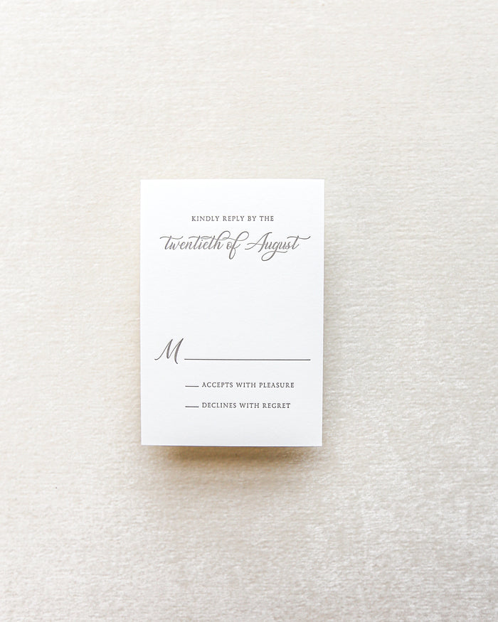 Ariana Reply Card