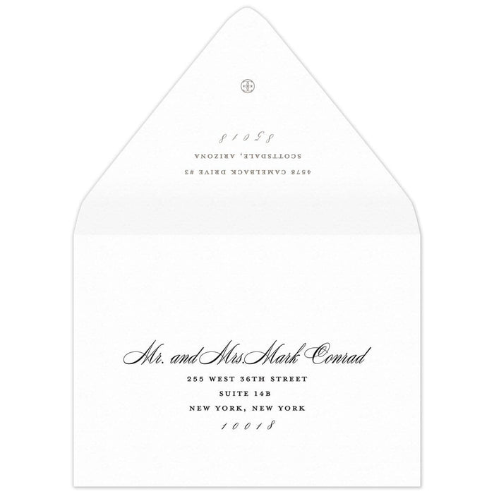 Ariana Save the Date Envelope