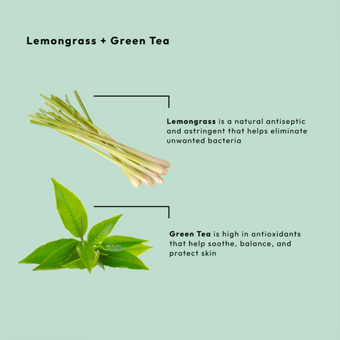 BCL Spa Organics 16oz Lemongrass + Green Tea - Scrub