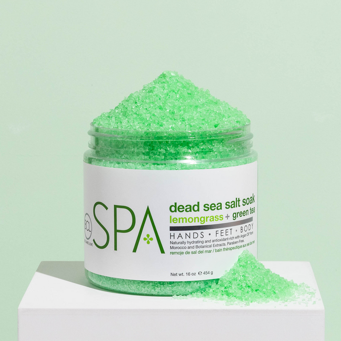 BCL Spa Organics 16oz Lemongrass + Green Tea - Soak