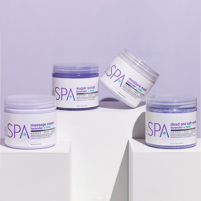BCL Spa Organics 4-System Starter Kit - Lavender + Mint 16oz
