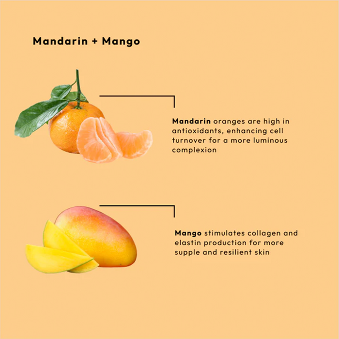 BCL Spa Organics 4-System Starter Kit - Mandarin + Mango 16oz
