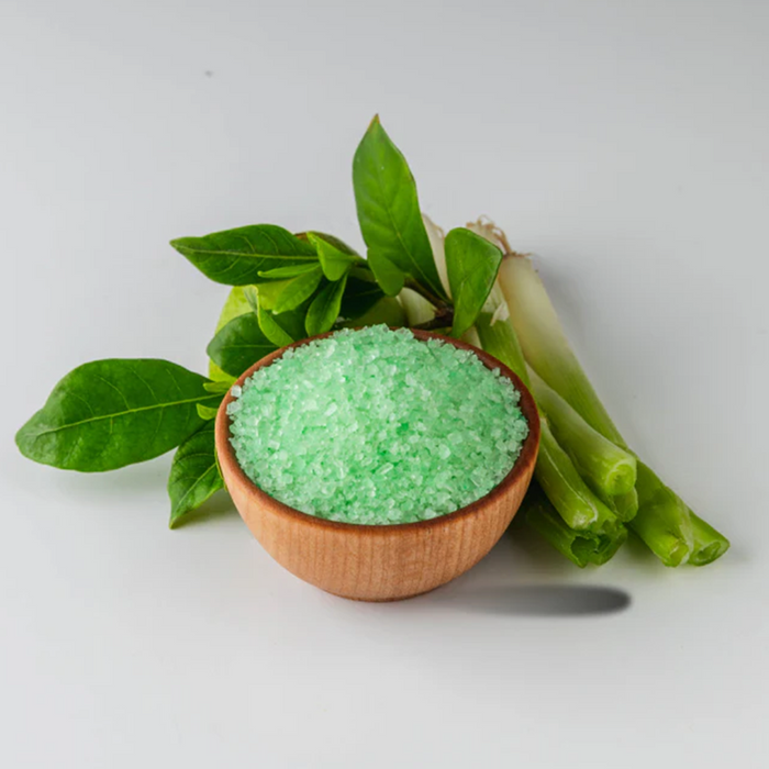 BCL Spa Organics 64oz Lemongrass + Green Tea Dead Sea Salt Soak
