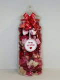 Be My Valentine Valentines Day Filled Pick Mix Sweet Victorian Jar Gift Present