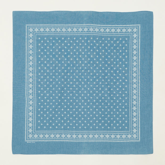Beams Plus Bandana Two Pack A - Sax