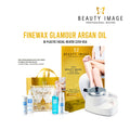 Beauty Image Finewax Glamour Argan Oil Starter Kit with Plastic Warmer