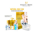 Beauty Image Natural Wax Starter Kit with Plastic Warmer