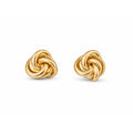 BIANCA Knot Stud Earrings – Minimalist Gold Knot Earrings for Everyday Wear | Ash Mollie Studio - ASH MOLLIE STUDIO