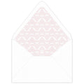Bouquet in Blooms Garden Trellace Invitation Envelope Liner