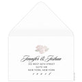 Bouquet Reply Card Envelope
