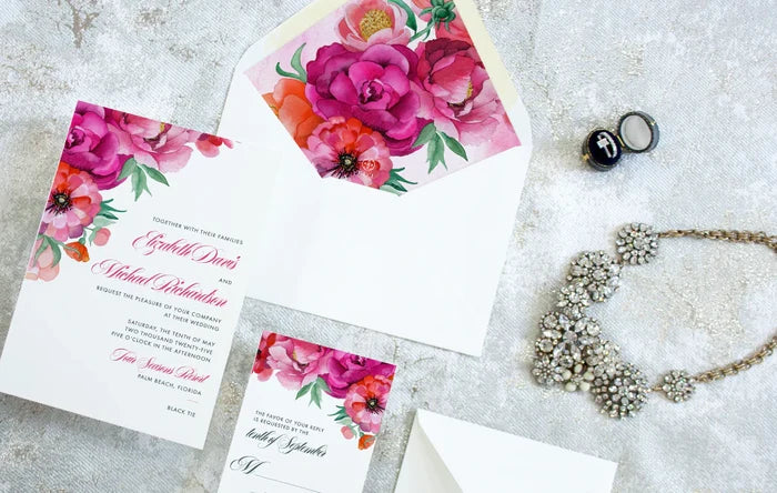 Bouquet Reply Card