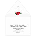 Bouquet Save the Date Envelope