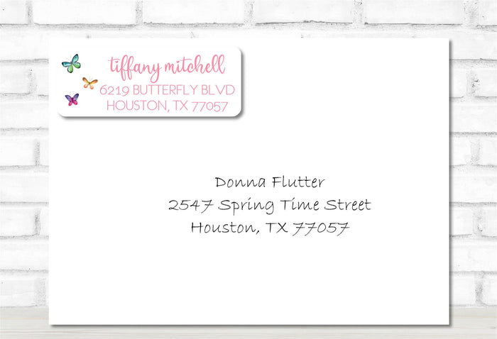 long distance baby shower invitations with matching address labels