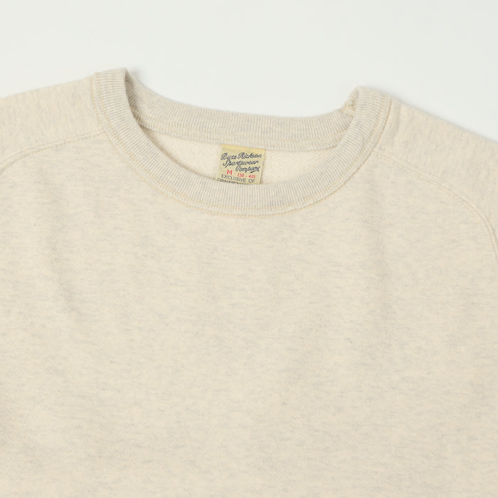 Buzz Rickson's Raglan Sleeve Freedom Sweatshirt - Oatmeal