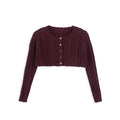 Cable Pointelle Collection - Cardigan