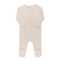 Cable Pointelle Flat Collection - Footie