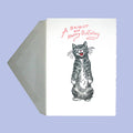Cat Smile Birthday
