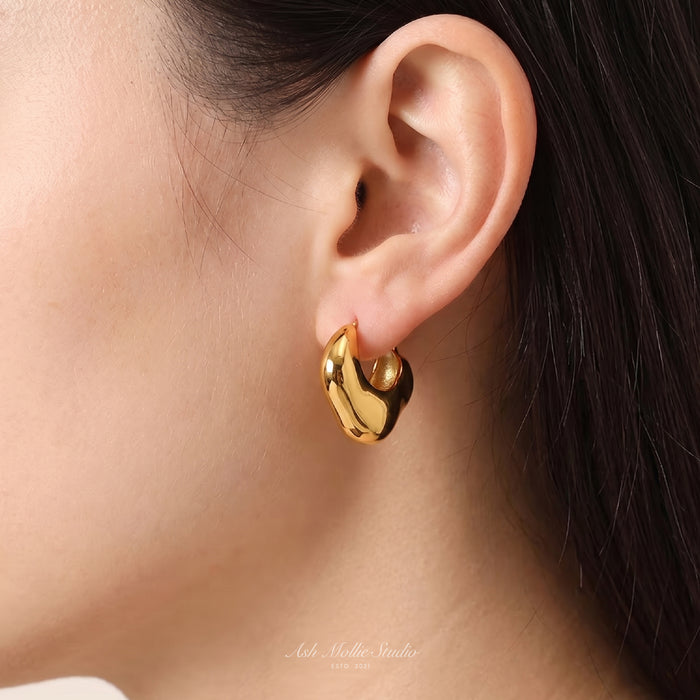 CATELYN Asymmetric Earring - ASH MOLLIE STUDIO