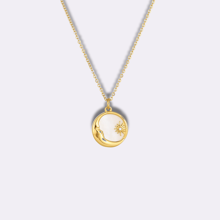 Celestial Sphere Charm Necklace - Ornaments Co -