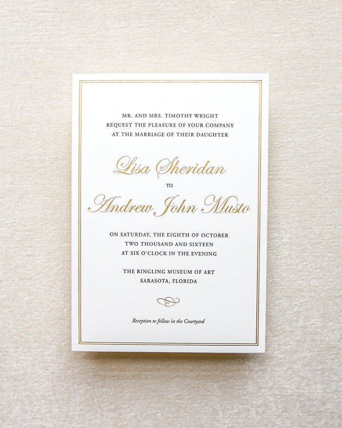 Charlie Invitation