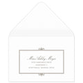 Charlie Reply Card Envelope