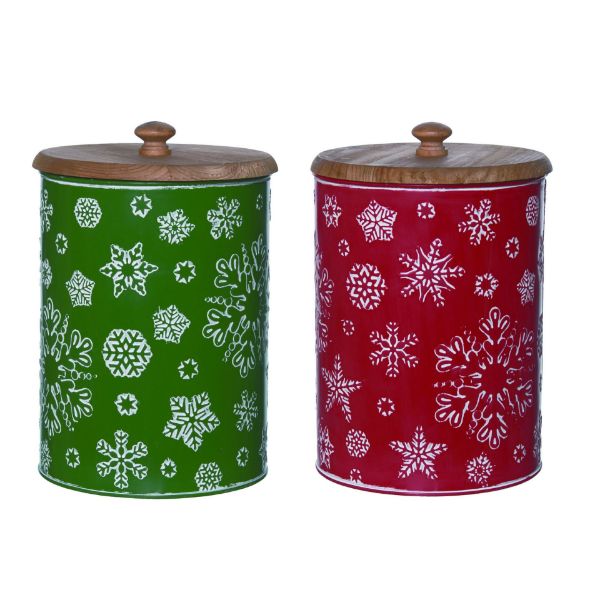 Christmas Cookie Canister