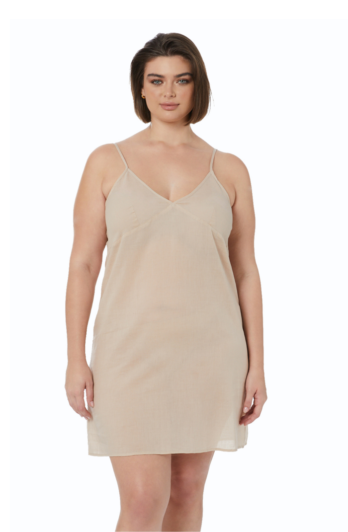 Clara Cotton Slip – Shaped Bodice, Comfortable Summer Layer | XS - 3XL
